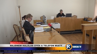 MAJDNEM HALÁLOS ÜTÉS A TELEFON MIATT