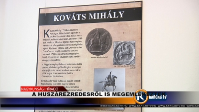 A HUSZÁREZREDESRŐL IS MEGEMLÉKEZTEK