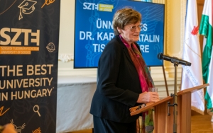 Egykori egyetemének ajánlotta fel Nobel-díjának másolatát Karikó Katalin