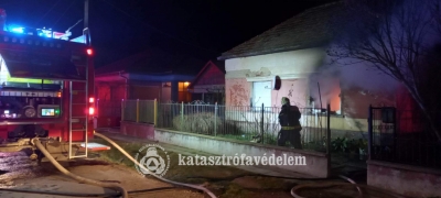 Két ház is leégett szombat este a vármegyében