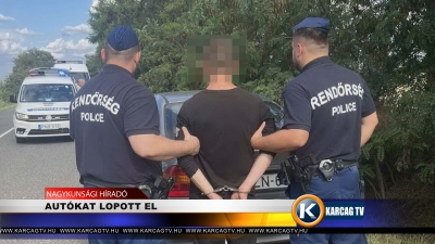 AUTÓKAT LOPOTT EL