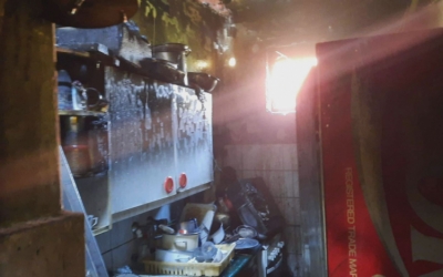Tűz volt egy rákócziújfalui ház konyhájában