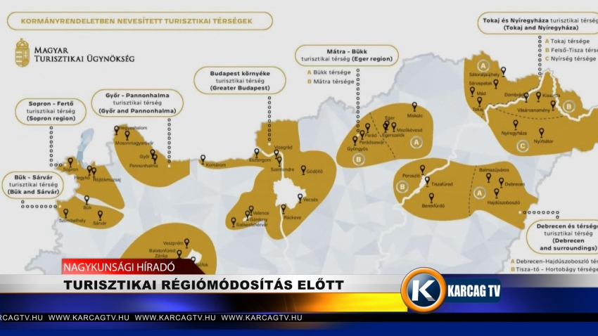 TURISZTIKAI RÉGIÓMÓDOSÍTÁS ELŐTT